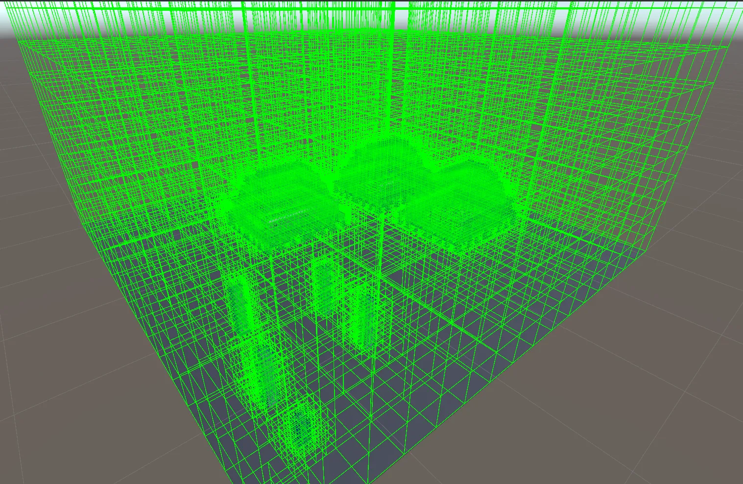 Octree visualized